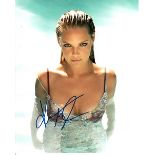 Katherine Heigl 8x10 c photo of Katherine, signed by her in NYC Good condition