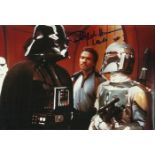 Billy Dee Williams as Lando Calrissian signed 12 x 8 colour Star Wars photo. Good condition