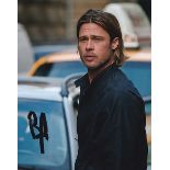 Brad Pitt ‘world war Z ‘ obtained at The World war Z movie premiere in London 8x10 photo. Good