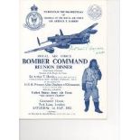 MRAF Sir Arthur T Harris Signed RAF Bomber Command Reunion Invitation [25x20 cm] to Honour the