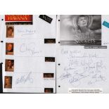 Multisigned Theatrical Casts collection 4 88+ autographs on 20 assorted A4 sheets signed by part and