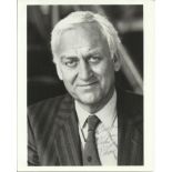 John Thaw signed 10x8 b/w photo dedicated. Good condition