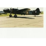 Sgt A.T.R. Aslett, Small 6x4 photograph of a Blenheim autographed by Battle of Britain veteran Sgt