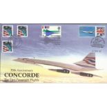 30th anniversary Concorde the first passenger flights cover. Numbered 124 of 280. Good condition