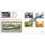 Benham official Channel Tunnel FDC CH01/04 Submarines Chunnel. Good condition