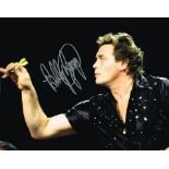 Bobby George Darts Legend Hand Signed 10 X 8 Good Condition