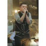 Plan B Signed 12 X 8 photo. Good condition