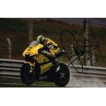 Carlos Checa Moto Gp Hand Signed 12 X 8 Good Condition