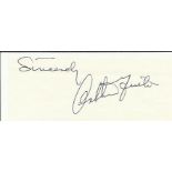 F/O A.M. Yuile, Small clipped signature signed by Canadian Battle of Britain veteran F/O A.M. Yuile,