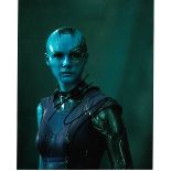 Karen Gillan 8x10 c photo of Karen from Guardians Of The Galaxy, signed by her at The London