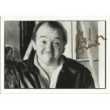 Mel Smith signed 7x5 b/w photo of the comedian. Good condition