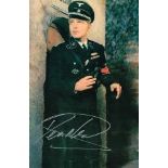 Derren Nesbitt Major Von Happen In Where Eagles Dare Hand Signed 12 X 8 Good Condition