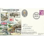 JS/50/41/9c-Fall of Hong Kong Signed Capt. Ford & Sgt. Sutherland. VG condition est. £8-15