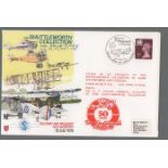 Oberleutnant Albrecht Bischof signed RAF AD39 Shuttleworth collection cover. Variant by Hans