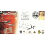 Vera Lynn, Ian Fraser VC, Earl Haig signed 2000 Ex-Prisoner of War Association cover. Good condition