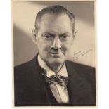 Lionel Barrymore A 19cm x 24cm photo signed by Lionel Barrymore with his name alone to a light