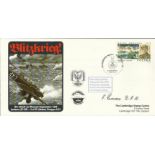 Tadeusz Ruman DFC Polish WW2 pilot 305 sqn signed 1989 Blitzkrieg cover. Scarce autograph Good