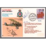 Oblt Oscar Bechtle signed RAF 12b 25th anniversary of the Berlin airlift cover. Variant by Hans