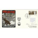 Lt Alicja Kaliniecka Polish WW2 pilot 300 sqn signed 1989 Blitzkrieg cover. Scarce autograph Good