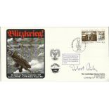 Robert Z Peisker KW Polish WW2 pilot 3030 sqn signed 1989 Blitzkrieg cover. Scarce autograph Good