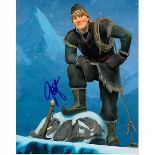 Jonathan Groff 8x10 c photo of Jonathan from Frozen, signed by him in NYC. Good condition