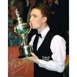 Ken Doherty Hand Signed 10 X 8photo. Good condition