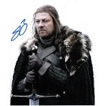Sean Bean 8x10 photo of Sean from Game Of Thrones, signed by him in NYC, May, 2015. Good condition