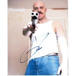 Tom Hardy 8x10 c photo of Tom as Bronson, signed by him in NYC. Good condition