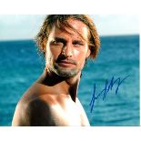 Josh Holloway 10x8 photo of Josh from Lost, signed by him in NYC, May, 2015. Good condition