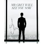 Jamie Dornan 8x10 photo of Jamie from 50 Shades Of Grey, signed by him in NYC. Good condition