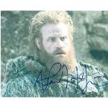 Kristofer Hivju 10x8 photo of Kristofer from Game of Thrones, signed by him in NYC. Good condition