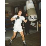 Henry Cooper Heavyweight Boxing Champion Hand Signed 10 X 8 photo. Good condition