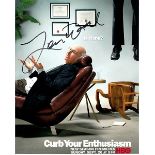 Larry David 8x10 photo of Larry from Curb Your Enthusiasm, signed by him in NYC, May, 2015. Good