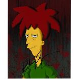 Kelsey Grammer 8x10 c photo of Kelsey as Sideshow Bob from The Simpsons, signed by him in NYC, May