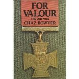 For valour The Air VC’s by Chaz Bowyer hardback book. Bookplate attached to inside front cover