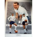 Jimmy Greaves 16x12 inch photo hand signed by Jimmy Greaves