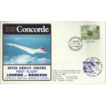 Concorde London-Oshkosh First Flight dated 26th July 1985 Good condition