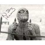 Spiderman 8x10 inch photo signed by Nicholas Hammond as 'Spiderman'