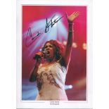 Motown 8x12 inch photo signed by Motown legend Candi Staton best known for her 1970 remake of