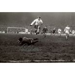 Liverpool 8x12 inch photo signed by former Liverpool goalkeeper Tommy Lawrence