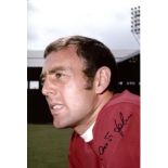 Liverpool 8x12 inch photo signed by former Liverpool striker Ian St John