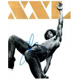 Adam Rodriguez 8x10 photo of Adam  from Magic Mike XXL, signed by him at Magic Mike XXl, London