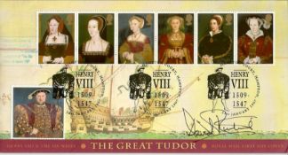 David Rintoul signed Henry VII FDC.  Limited edition 1 of 9.  Good condition Est £4-6
