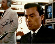 Burk Kwouk signed 10x8 colour photo.  Appeared in 3 James Bond films.  Good condition Est £4-6
