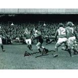 BARRY JOHN Welsh Rugby Legend Hand Signed 10 x 8 photo. Good condition Est.£7 - £11