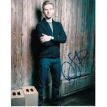 Dan Stevens 8x10 photo of Dan, star of Downton Abbey, signed by him in the States Good condition Est