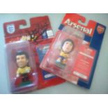 Football figurines collection. Arsenal pro stars figurine of Frank Stapleton, signed by Frank