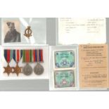 D-Day Veteran Collection. A truly remarkable selection of  memorabilia, saved by D-Day veteran
