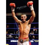 KELL BROOK Boxing Champion Hand Signed 12 x 8 photo . Good condition Est.£10 - 15
