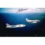 ERIC EINKLE BROWN Test Pilot  Hand Signed 12 x 8 photo  . Good condition Est.£9 - £14